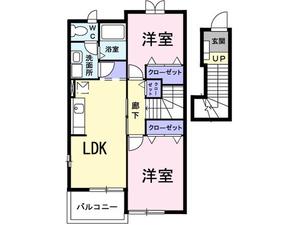 アルカディアの物件間取画像